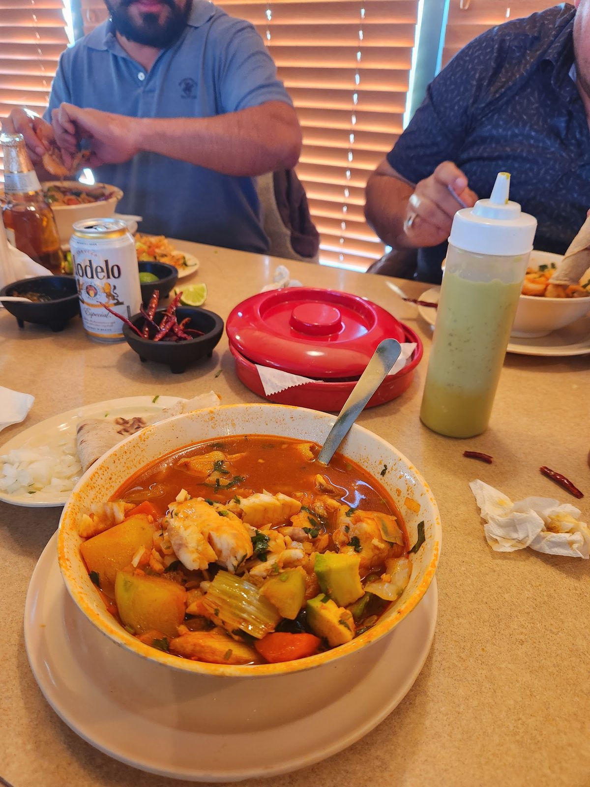 Bowl of caldo